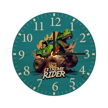 Extreme rider Dyno, Ρολόι τοίχου ξύλινο plywood (20cm)