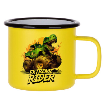 Extreme rider Dyno, Κούπα Μεταλλική εμαγιέ ΜΑΤ Κίτρινη 360ml