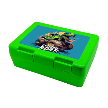 Extreme rider Dyno, Children's cookie container GREEN 185x128x65mm (BPA free plastic)