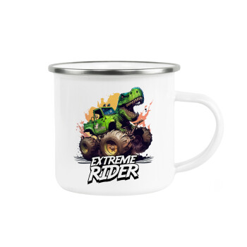 Extreme rider Dyno, Κούπα Μεταλλική εμαγιέ λευκη 360ml