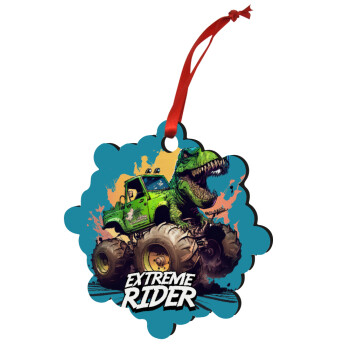 Extreme rider Dyno, Στολίδι Χριστουγεννιάτικο στολίδι snowflake ξύλινο 7.5cm