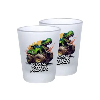 Extreme rider Dyno, Σφηνοπότηρα γυάλινα 45ml του πάγου (2 τεμάχια)