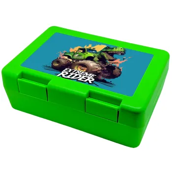 Extreme rider Dyno, Children's cookie container GREEN 185x128x65mm (BPA free plastic)