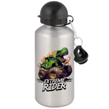 Extreme rider Dyno, Metallic water jug, Silver, aluminum 500ml