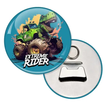 Extreme rider Dyno, Μαγνητάκι και ανοιχτήρι μπύρας στρογγυλό διάστασης 5,9cm