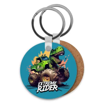 Extreme rider Dyno, Μπρελόκ Ξύλινο στρογγυλό MDF Φ5cm