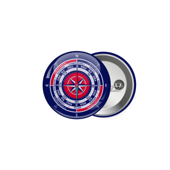 Wind compass, Κονκάρδα παραμάνα 5.9cm