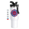 Mega Stainless steel Tumbler with lid, double wall 1,2L