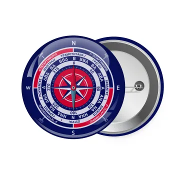 Ανεμολόγιο χάρτης πυξίδα ναυτικού, Κονκάρδα παραμάνα 7.5cm