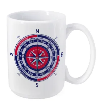 Wind compass, Κούπα Mega, κεραμική, 450ml