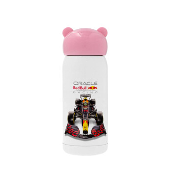 Redbull Racing Team F1, Ροζ ανοξείδωτο παγούρι θερμό (Stainless steel), 320ml