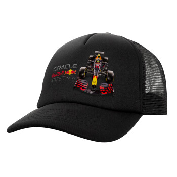 Redbull Racing Team F1, Καπέλο Soft Trucker με Δίχτυ Μαύρο 