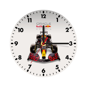 Redbull Racing Team F1, Wooden wall clock (20cm)