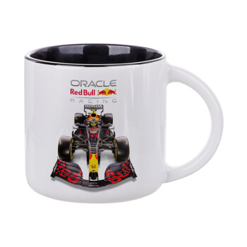 Redbull Racing Team F1, Κούπα κεραμική 400ml Λευκή/Μαύρη