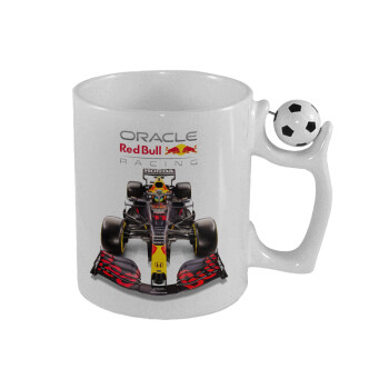 Redbull Racing Team F1, Κούπα με μπάλα ποδασφαίρου , 330ml