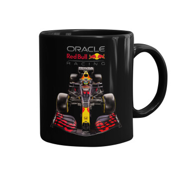 Redbull Racing Team F1, Κούπα Μαύρη, κεραμική, 330ml