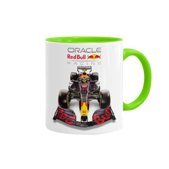 Redbull Racing Team F1, Mug colored light green, ceramic, 330ml