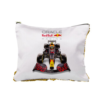 Redbull Racing Team F1, Τσαντάκι νεσεσέρ με πούλιες (Sequin) Χρυσό