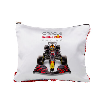 Redbull Racing Team F1, Τσαντάκι νεσεσέρ με πούλιες (Sequin) Κόκκινο