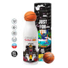 Bascetball Metal mug thermos, double wall, 550ml