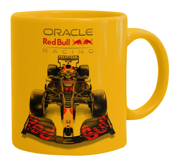 Redbull Racing Team F1 — Κούπα, κεραμική κίτρινη, 330ml