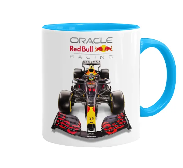 Redbull Racing Team F1 — Κούπα χρωματιστή γαλάζια, κεραμική, 330ml