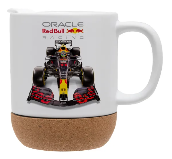 Redbull Racing Team F1 — Κούπα, κεραμική με βάση φελού και καπάκι (ΜΑΤ), 330ml