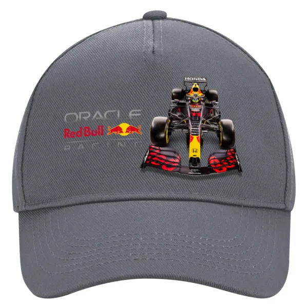 Redbull Racing Team F1 — Καπέλο Ενηλίκων Ultimate Γκρι, (100% ΒΑΜΒΑΚΕΡΟ DRILL, ΕΝΗΛΙΚΩΝ, UNISEX, ONE SIZE)