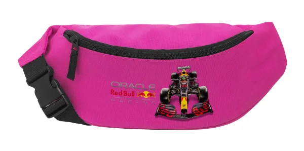 Redbull Racing Team F1 — Unisex waist bag (banana) in PINK color with 2 pockets
