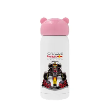Redbull Racing Team F1, Pink stainless steel thermal flask, 320ml