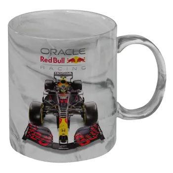 Redbull Racing Team F1, Κούπα κεραμική, marble style (μάρμαρο), 330ml