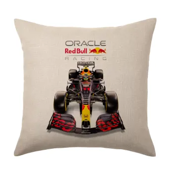 Redbull Racing Team F1, Μαξιλάρι καναπέ ΛΙΝΟ 40x40cm περιέχεται το  γέμισμα