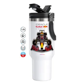 Redbull Racing Team F1, Mega Stainless steel Tumbler with lid, double wall 1,2L