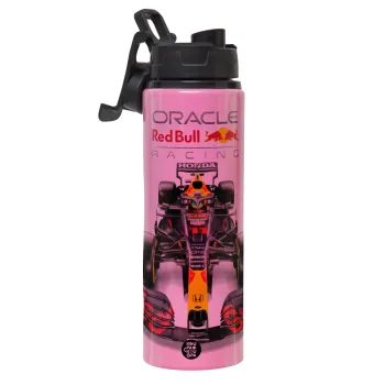 Redbull Racing Team F1, Μεταλλικό παγούρι νερού με καπάκι ασφαλείας, αλουμινίου 850ml
