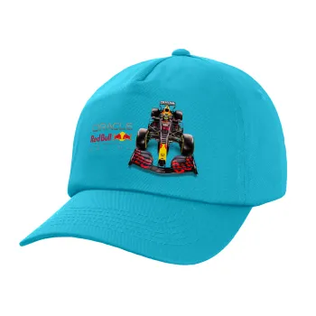 Redbull Racing Team F1, Καπέλο Ενηλίκων Baseball, 100% Βαμβακερό,  Γαλάζιο (ΒΑΜΒΑΚΕΡΟ, ΕΝΗΛΙΚΩΝ, UNISEX, ONE SIZE)