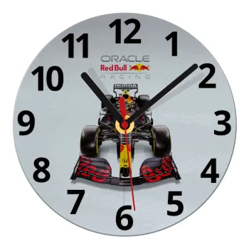 Redbull Racing Team F1, Ρολόι τοίχου γυάλινο (20cm)