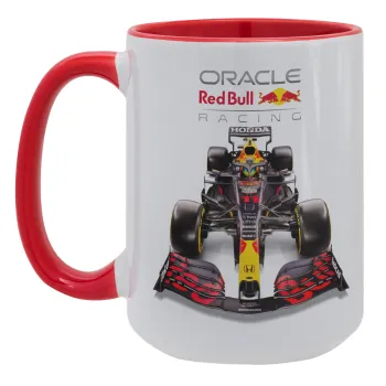 Redbull Racing Team F1, Κούπα Mega 15oz, κεραμική Κόκκινη, 450ml