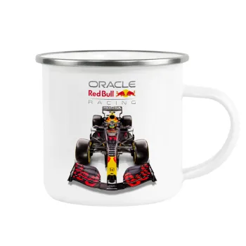 Redbull Racing Team F1, Κούπα Μεταλλική εμαγιέ λευκη 360ml