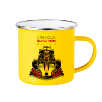 Redbull Racing Team F1, Yellow Enamel Metallic Cup 360ml