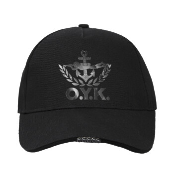 Ο.Υ.Κ., Καπέλο Εργασίας & Δραστηριοτήτων με LED Φως - Ιδανικό για Νύχτα & Χαμηλό Φωτισμό (100% ΒΑΜΒΑΚΕΡΟ, ΕΝΗΛΙΚΩΝ, UNISEX)