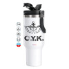 Mega Stainless steel Tumbler with lid, double wall 1,2L
