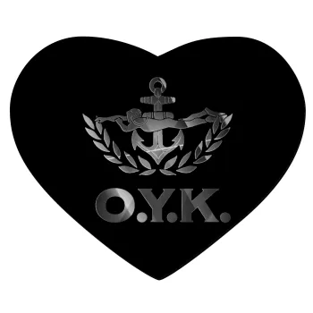 Ο.Υ.Κ., Mousepad καρδιά 23x20cm