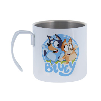 Bluey dog, Mug Stainless steel double wall 400ml