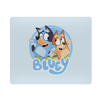 Bluey dog, Mousepad rect 23x19cm
