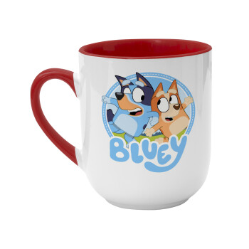 Bluey dog, Κούπα κεραμική tapered 260ml