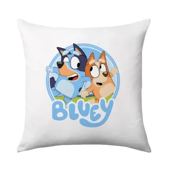 Μπλε, Sofa cushion 40x40cm includes filling