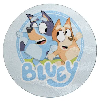 Μπλε, Επιφάνεια κοπής γυάλινη στρογγυλή (30cm)