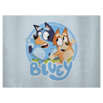 Μπλε, Επιφάνεια κοπής γυάλινη (38x28cm)