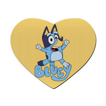 The Bluey, Mousepad καρδιά 23x20cm