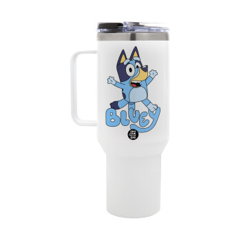The Bluey, Mega Stainless steel Tumbler with lid, double wall 1,2L